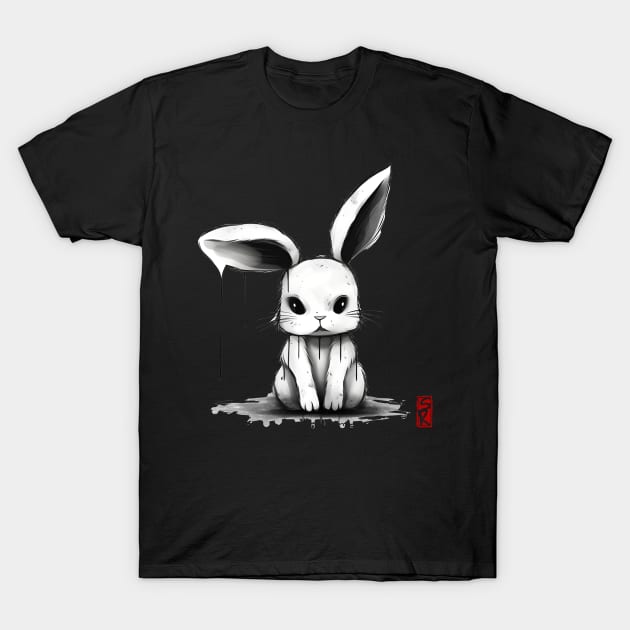 Sad Bunny T-Shirt by siriusreno